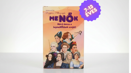 meNŐk – nőtörténeti autóskártya - gyerekeknek szimpla csomag