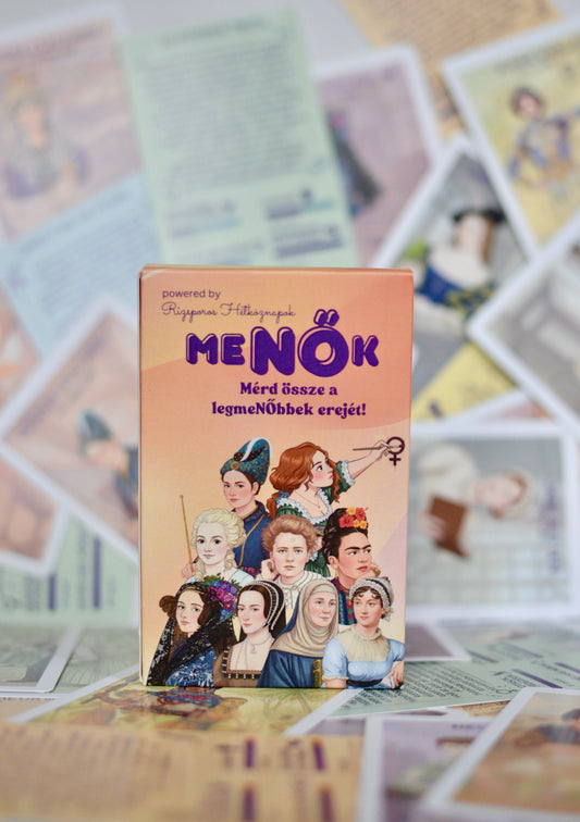 meNŐk – nőtörténeti autóskártya - gyerekeknek szimpla csomag