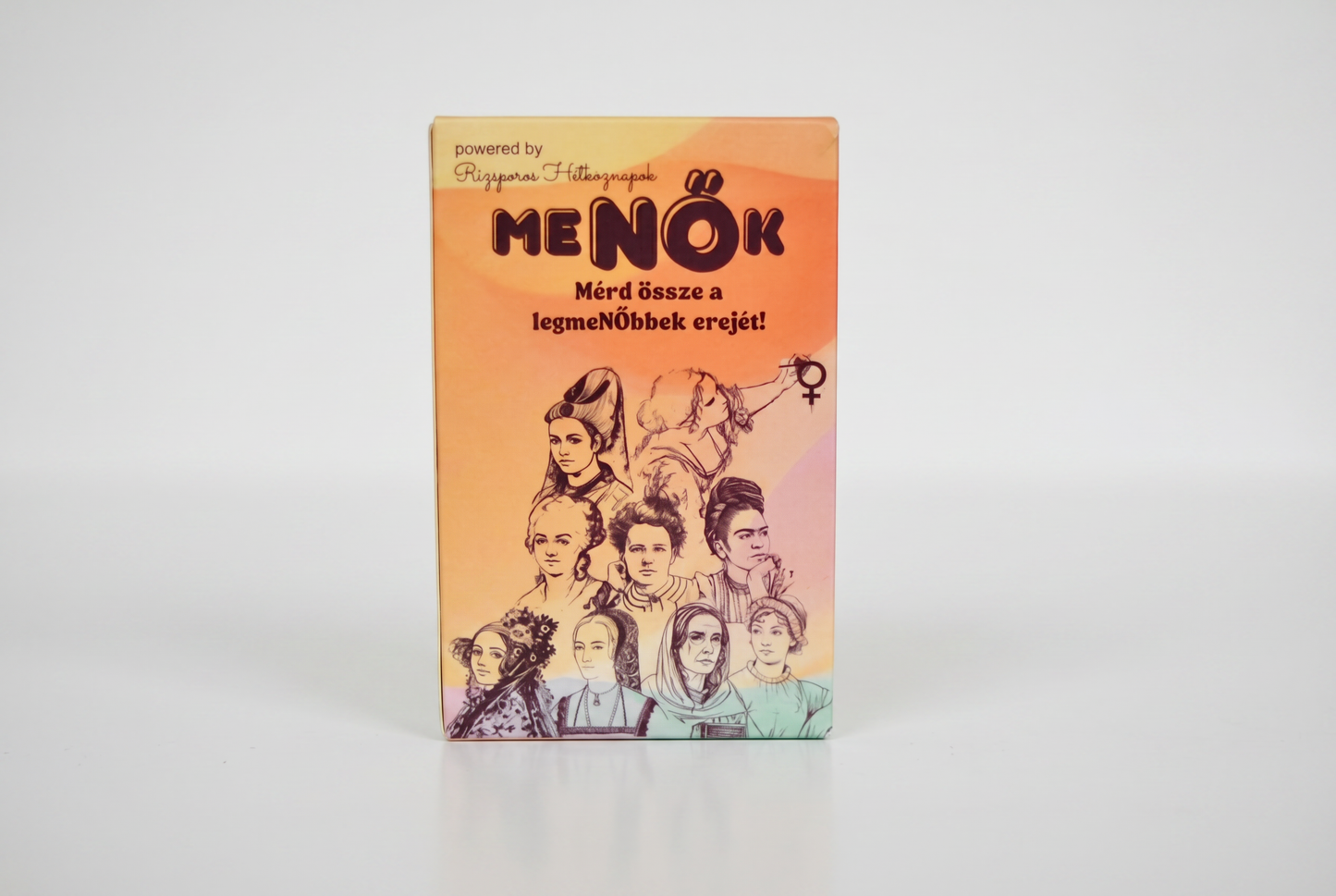 meNŐk; feminista autóskártya - felnőtteknek - szimpla csomag